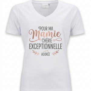 Tee-shirt actif femme (Col V)